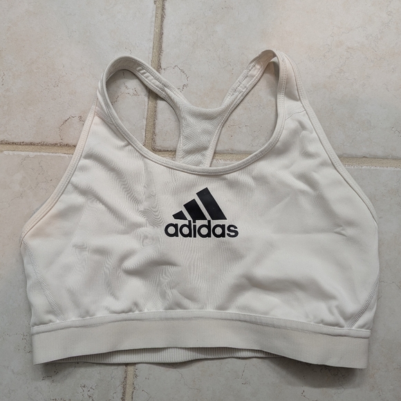 adidas Other - Adidas White Sports Bra